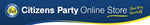 Citizens Party Online Store Banner