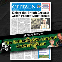 Defeat the British Crown’s Green Fascist Dictatorship