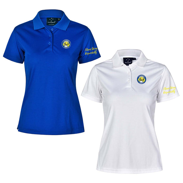 Ladies’s CoolDry Textured Polo Shirts