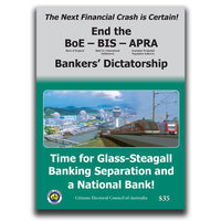 Time for Glass-Steagall Banking Separation and a National Bank